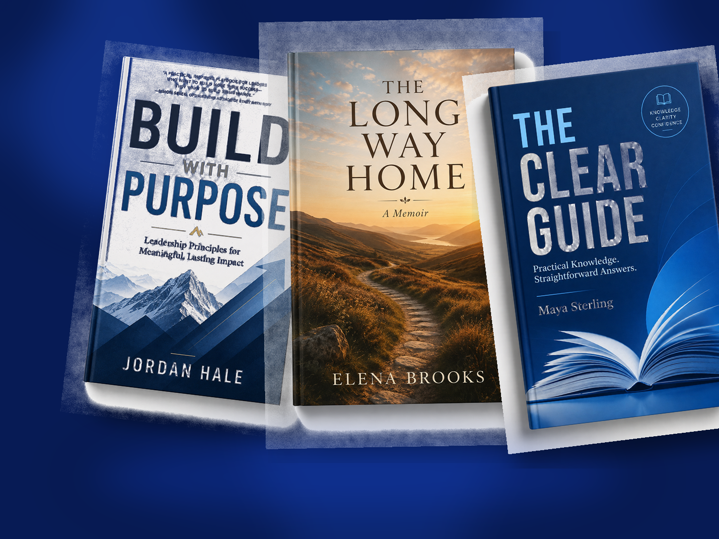 Professional book cover design examples